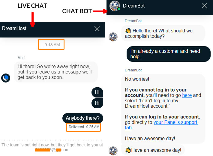 dreamhost live chat