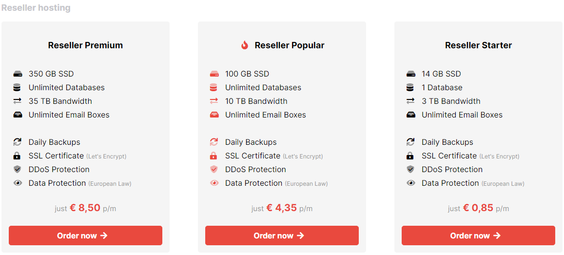 hostslim reseller hosting