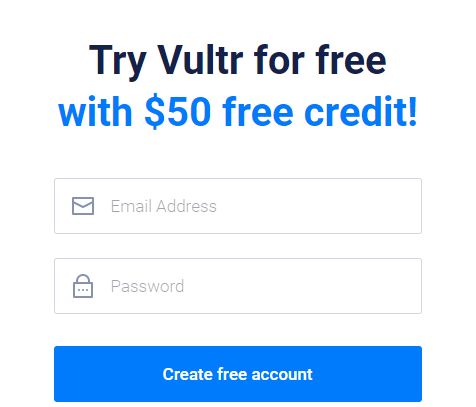 vultr $50 credit