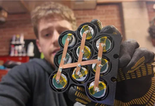 British Engineer Builds Power Bank Using 500 Discarded Disposable Vapes-Waikey