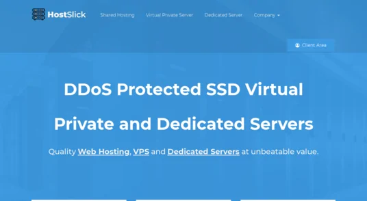 HostSlick dedicated server